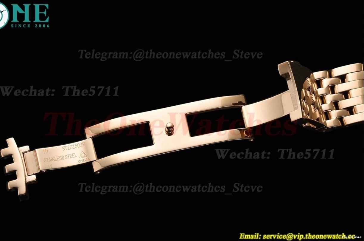 De A8800 RG Prestige Dial Ladies VSF Ville Dia 34mm Brown RG 0108